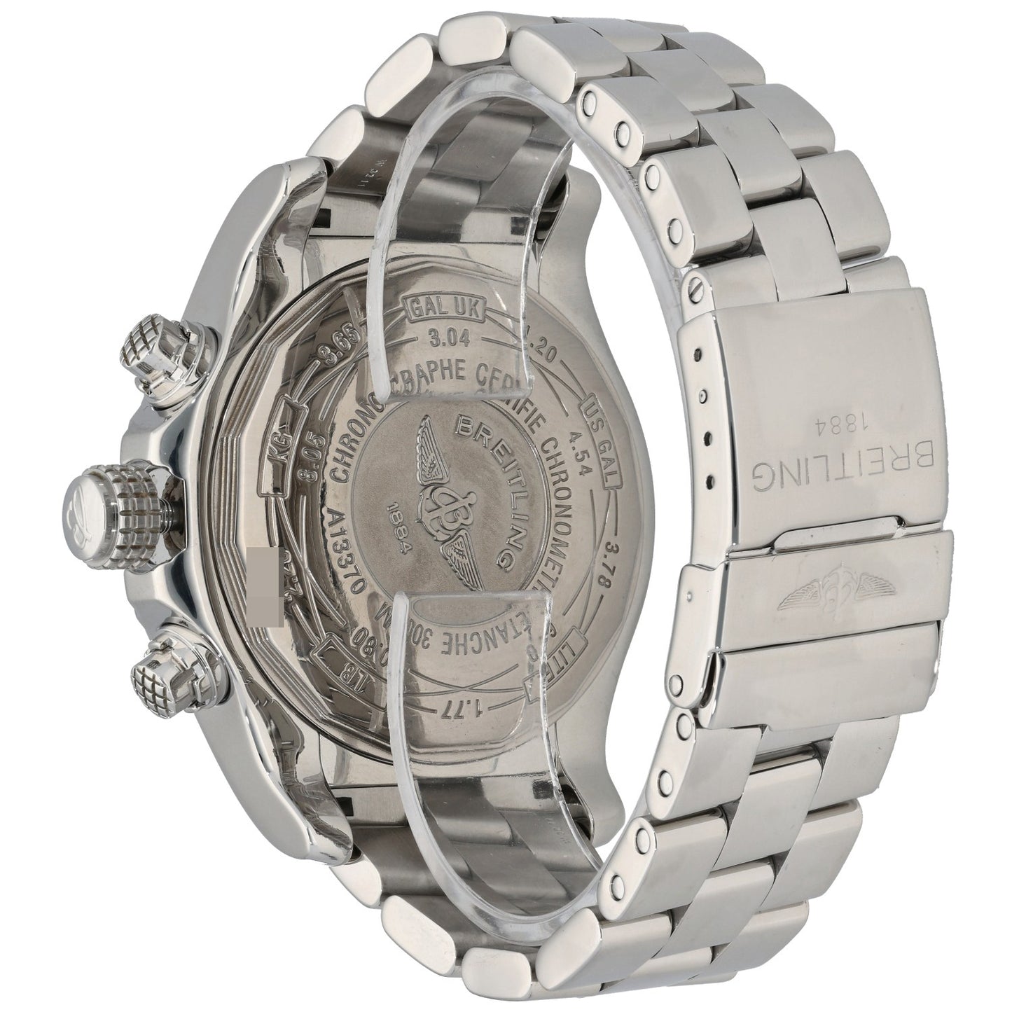 Breitling Super Avenger A13370 48mm Stainless Steel Watch