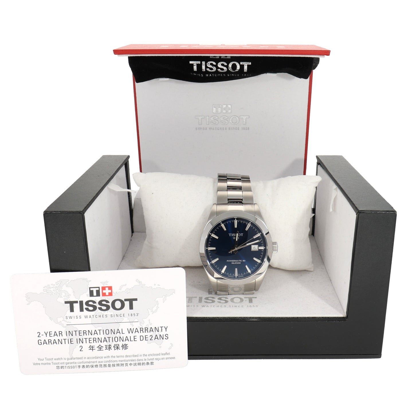 Tissot Powermatic 80 T127407 A 40mm Stainless Steel Watch