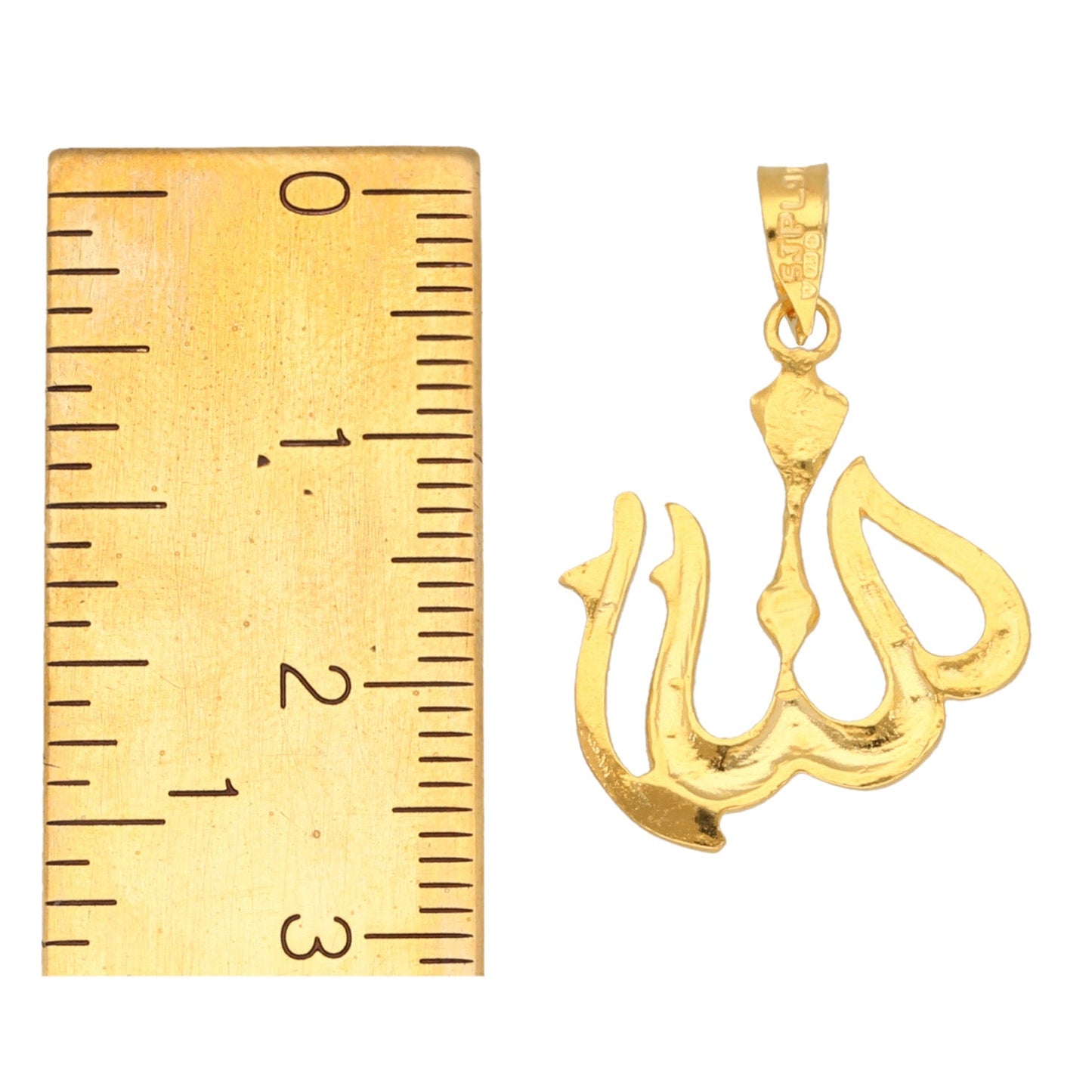 22ct Gold Allah Pendant