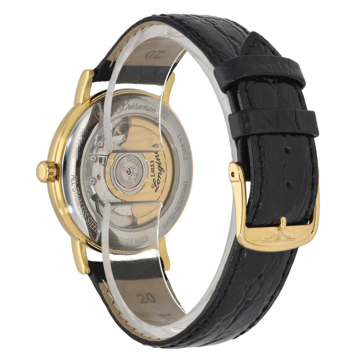 Longines Presence L4.805.2 37mm Gold Plated Watch