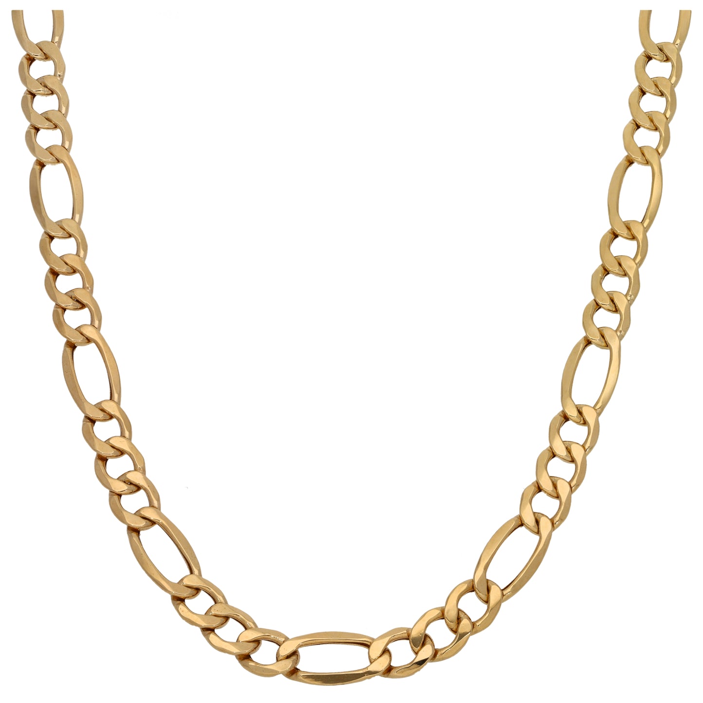 9ct Gold Figaro Chain 20"