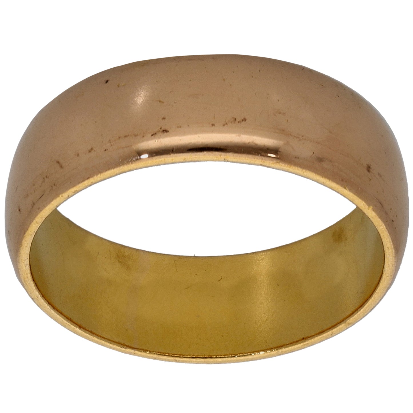 22ct Gold Plain Wedding Ring Size M