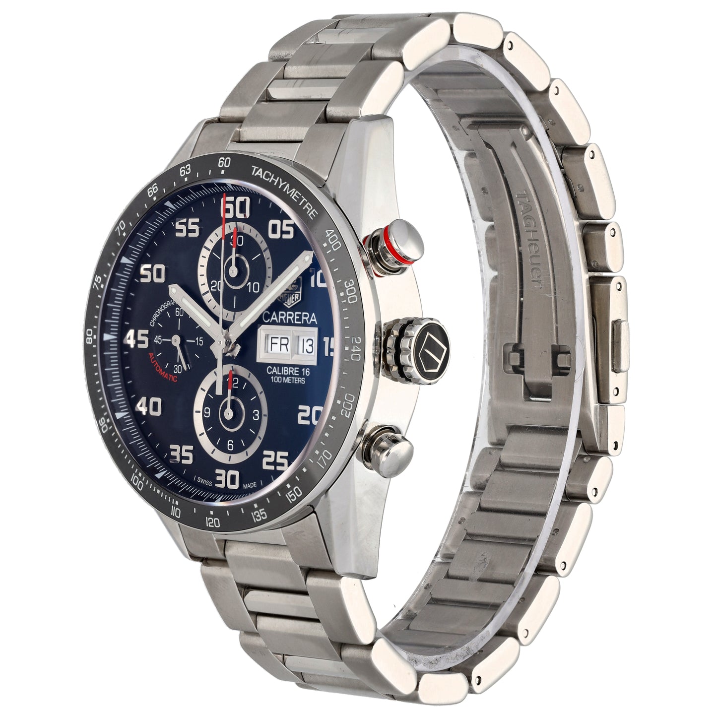 Tag Heuer Carrera CV2A1R 43mm Stainless Steel Watch