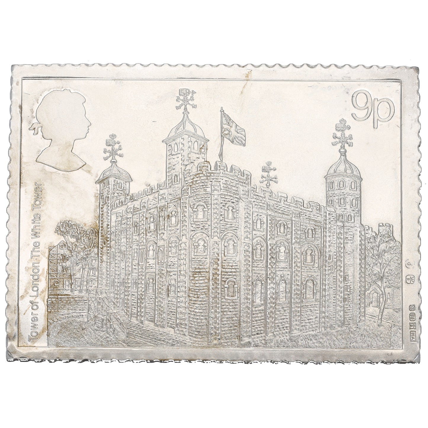Silver The Tower Of London 900th Anniversary Commemorative Item