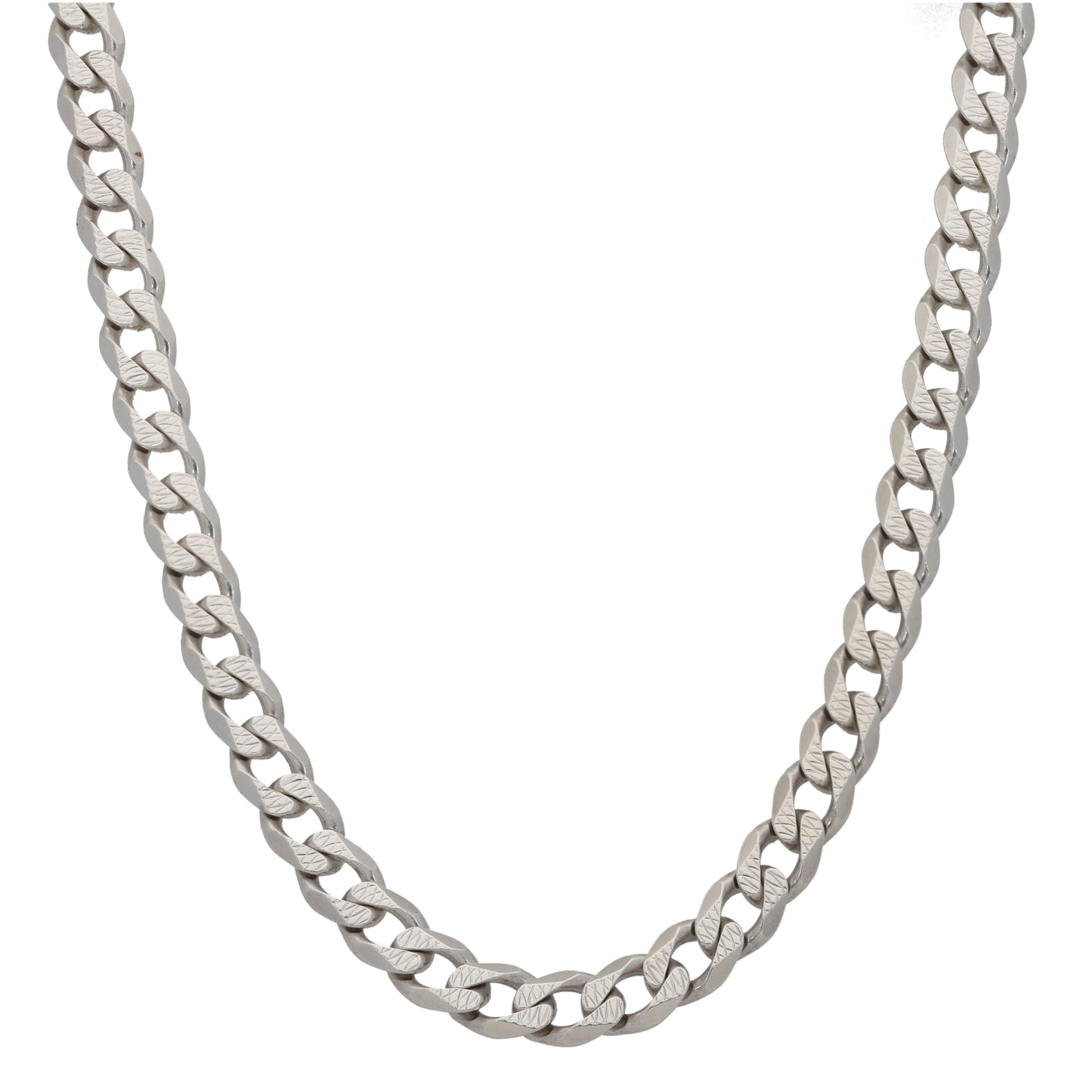 Sterling Silver Curb Chain 24"