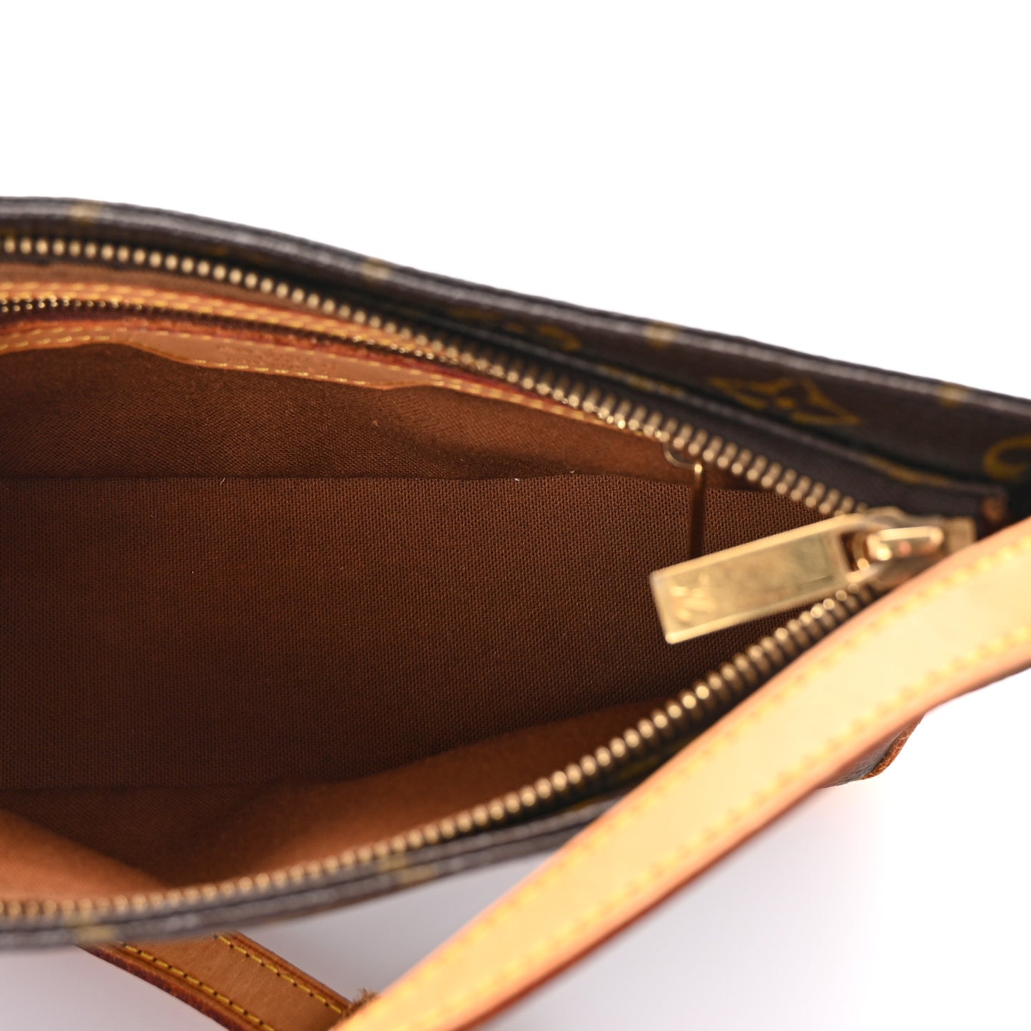 Louis Vuitton Trotteur Monogram Coated Canvas Bag - Brown