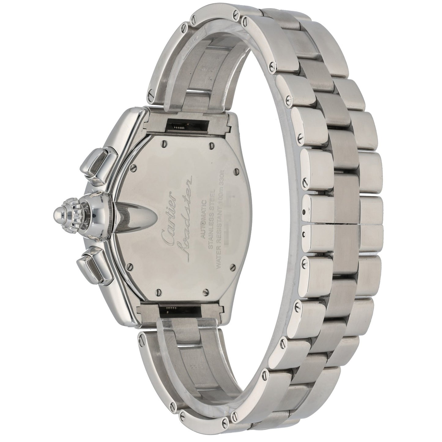 Cartier Roadster W62020X6 43mm Stainless Steel Watch