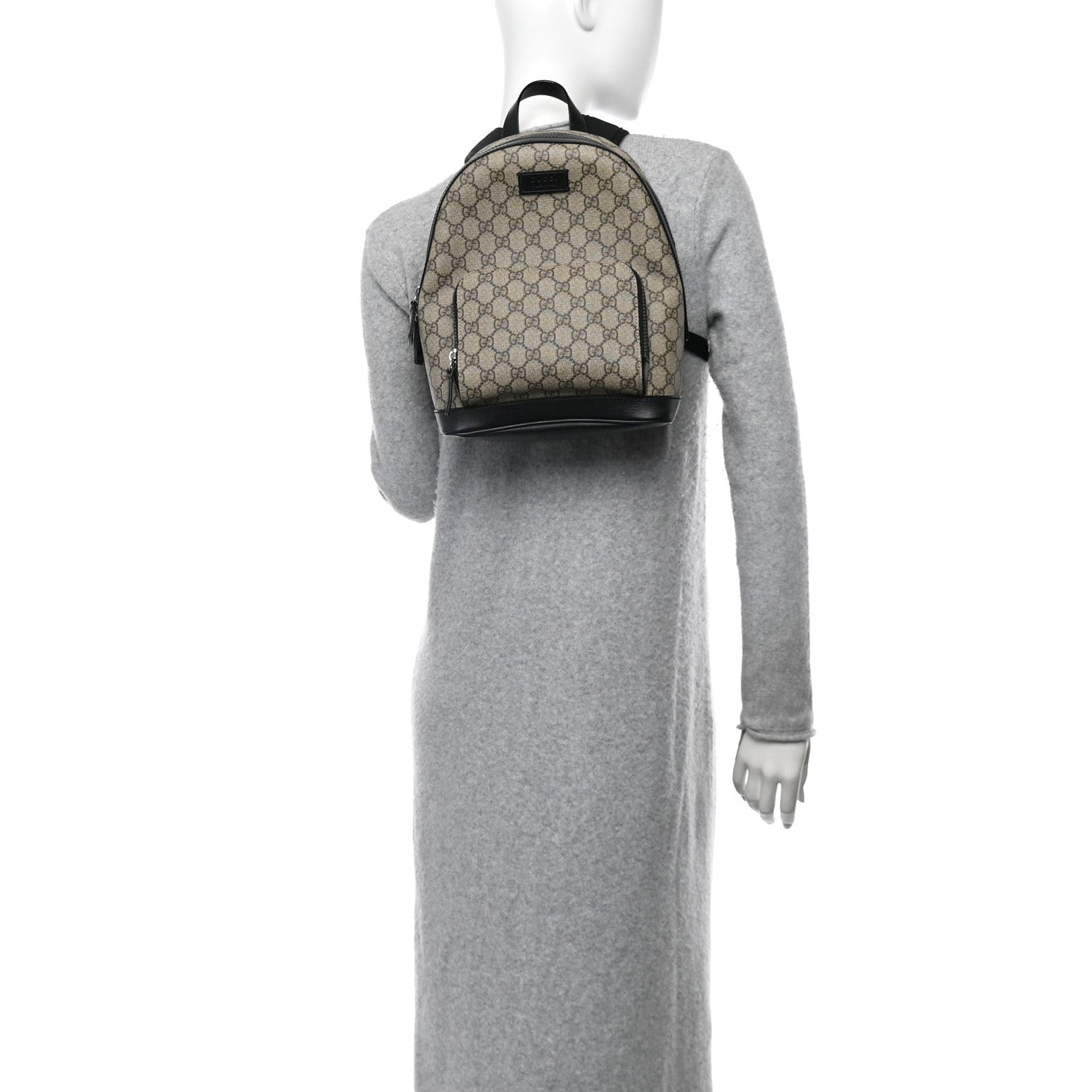 Gucci Eden Day Backpack GG Supreme Coated Canvas Bag - Beige