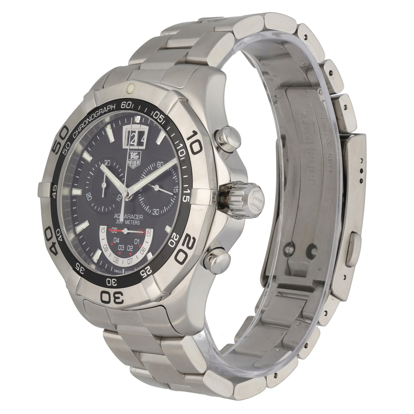 Tag Heuer Aquaracer CAF101A 43mm Stainless Steel Watch