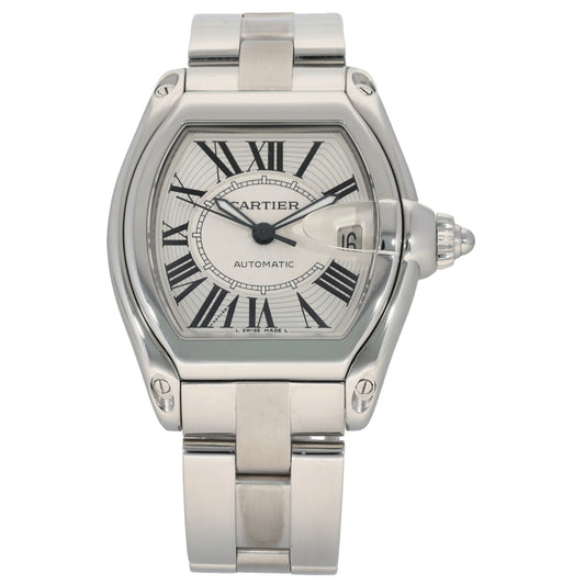Cartier Roadster W62025V3 38mm Stainless Steel Watch