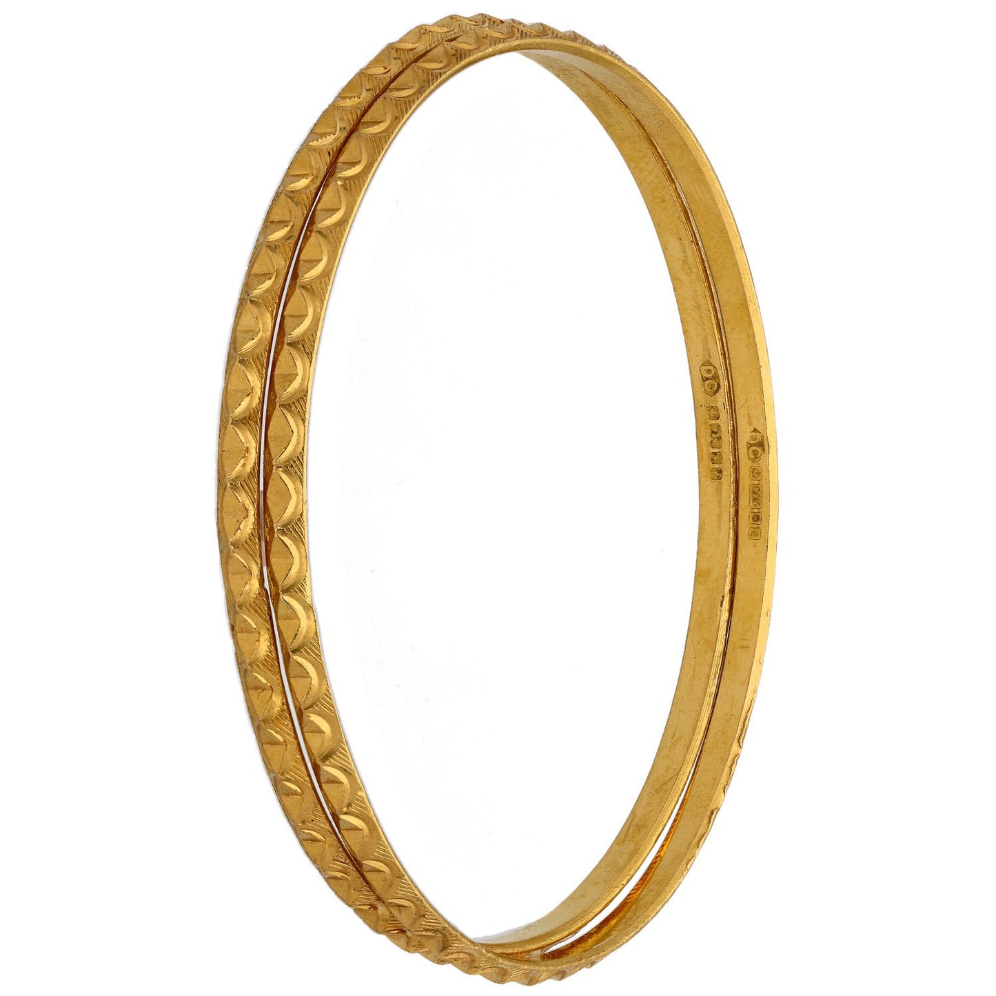 22ct Gold Set of Bangles
