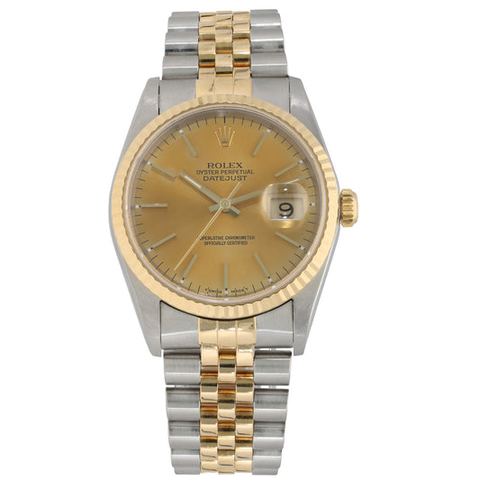 Rolex Datejust 16233 36mm Bi-Colour Watch