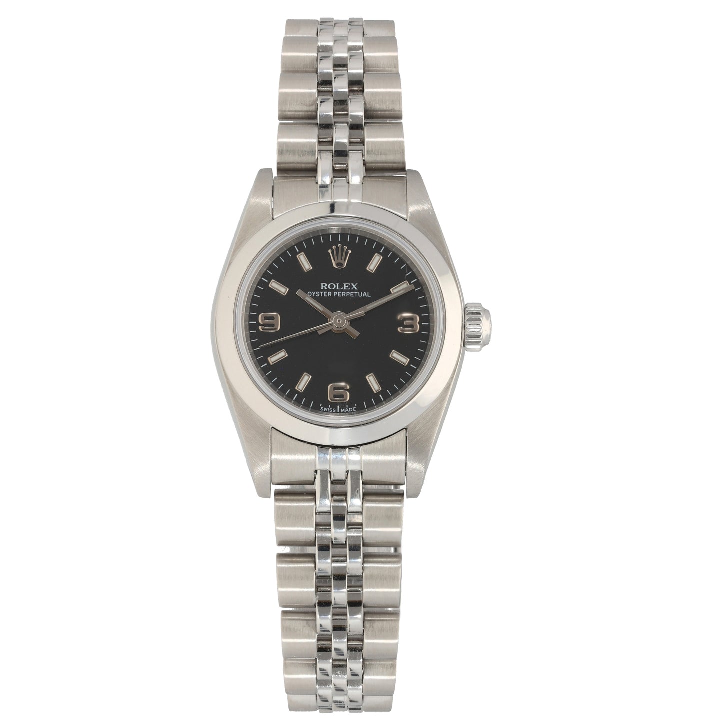 Rolex Oyster Perpetual 76080 24mm Stainless Steel Watch