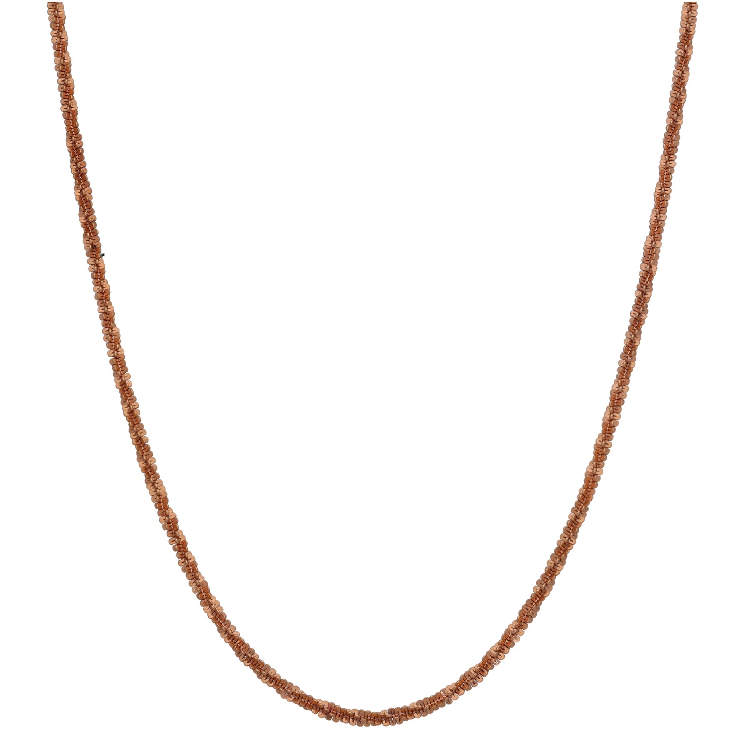 9ct Rose Gold Rope Chain 20"