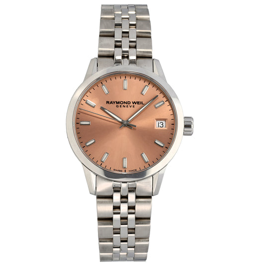 Raymond Weil Freelancer 5634 33.5mm Stainless Steel Watch