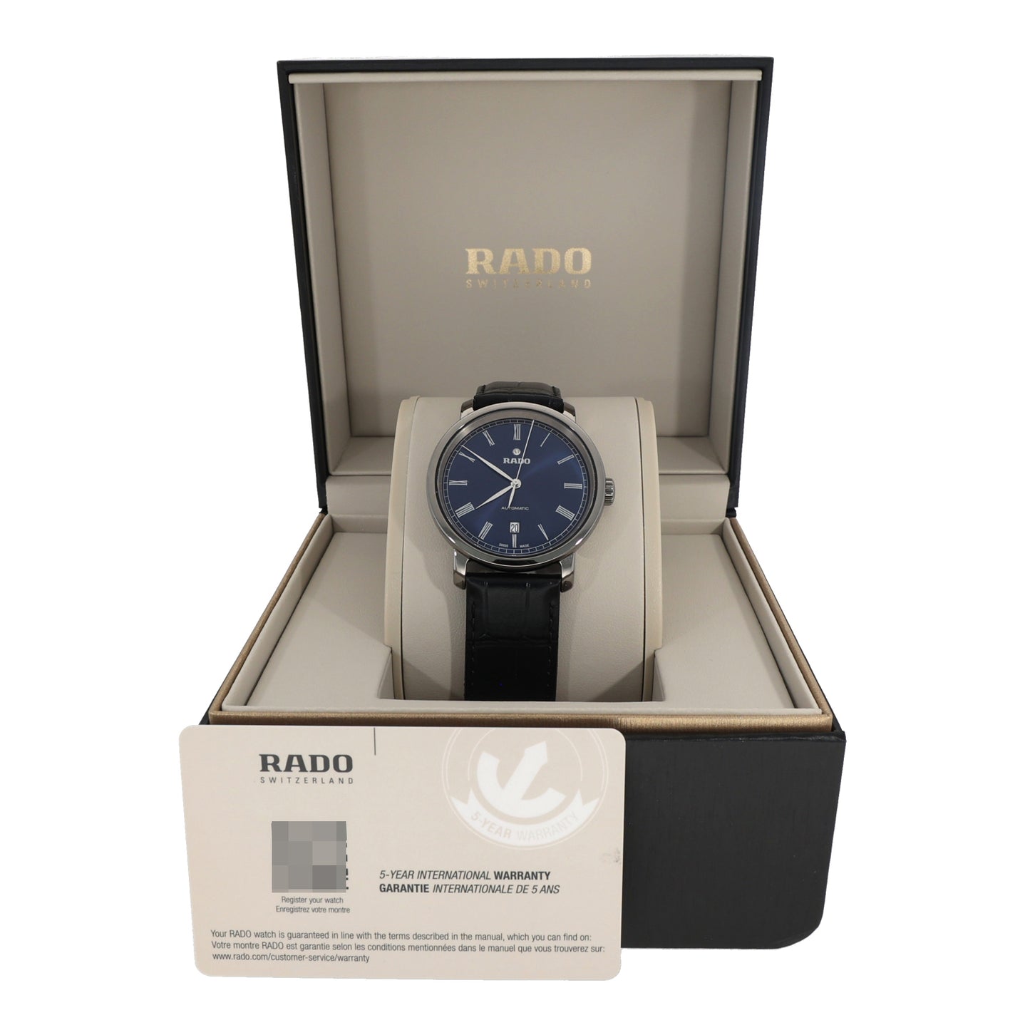 Rado Diamaster 763.0806.3 41mm Stainless Steel Watch