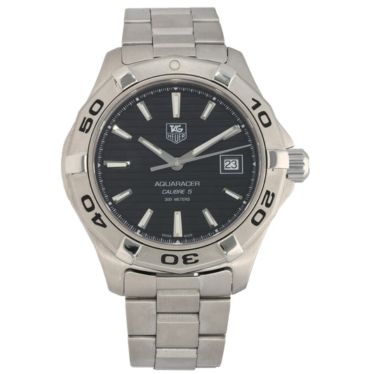 Tag Heuer Aquaracer WAP2010 42mm Stainless Steel Watch