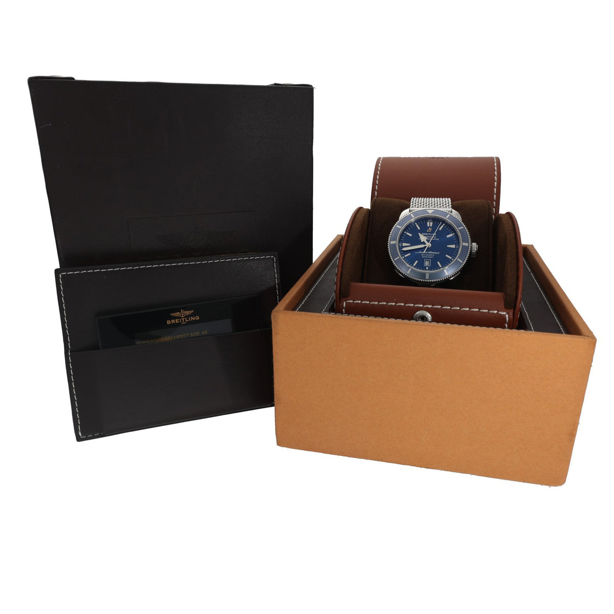 Breitling Superocean Heritage A17320 46mm Stainless Steel Watch