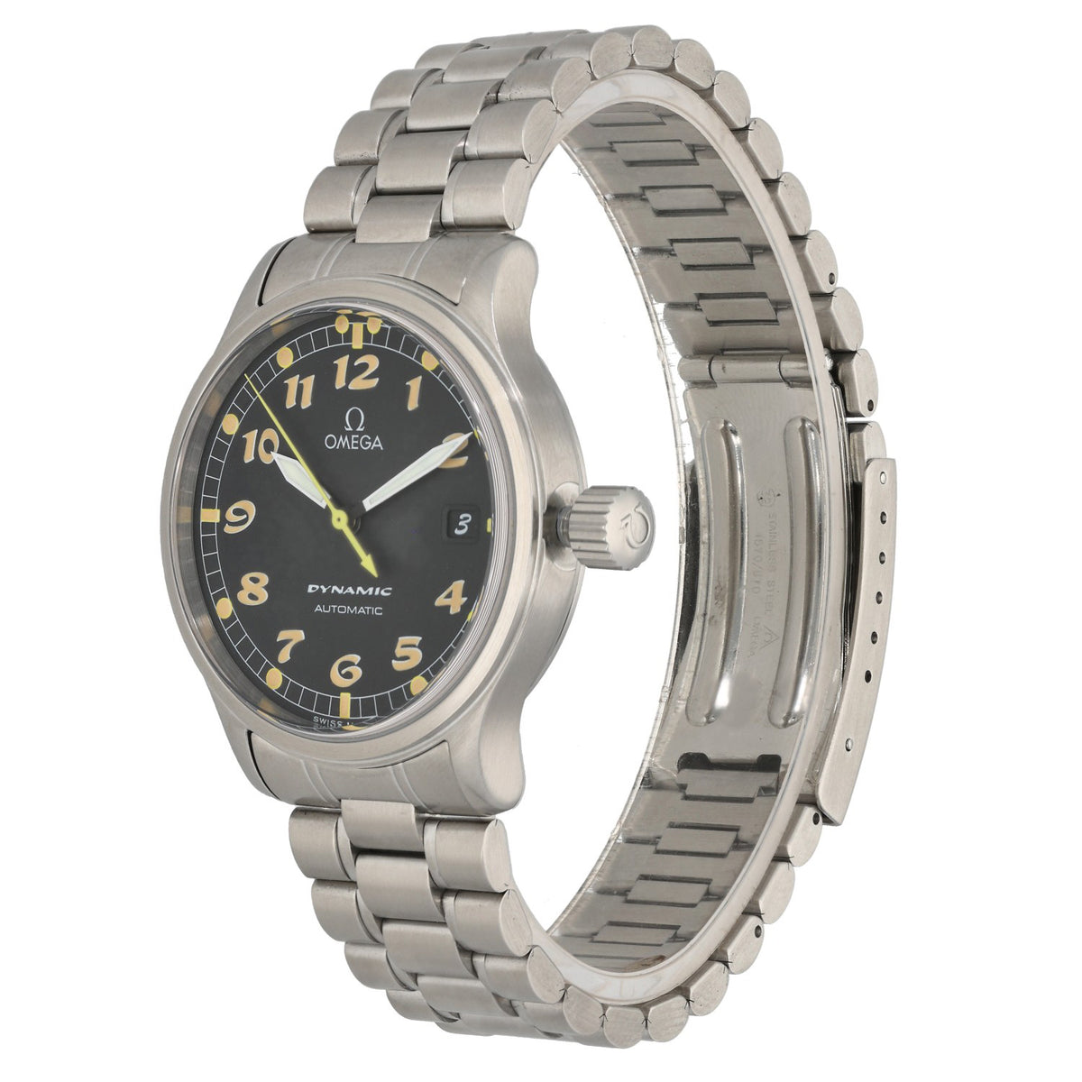 Omega Dynamic III Date 5200.50.00 36mm Stainless Steel Watch