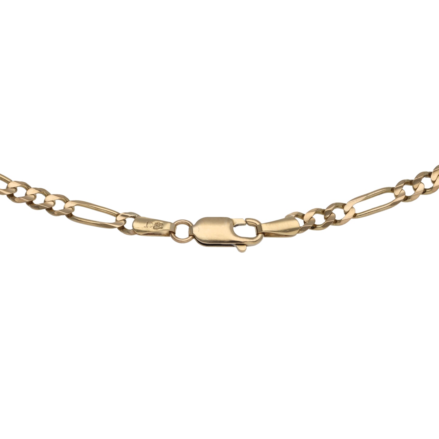9ct Gold Figaro Chain 22"