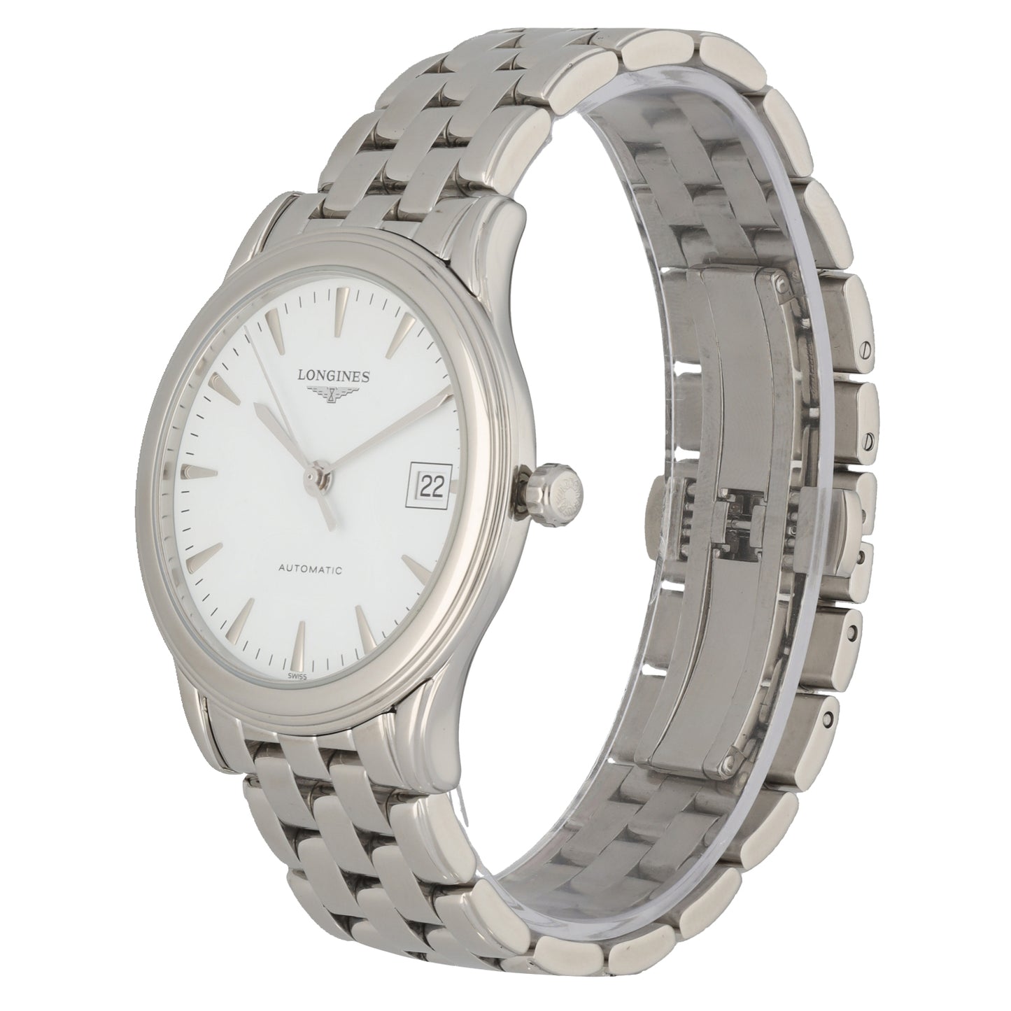 Longines Flagship L4.774.4 36mm Stainless Steel Unisex Watch