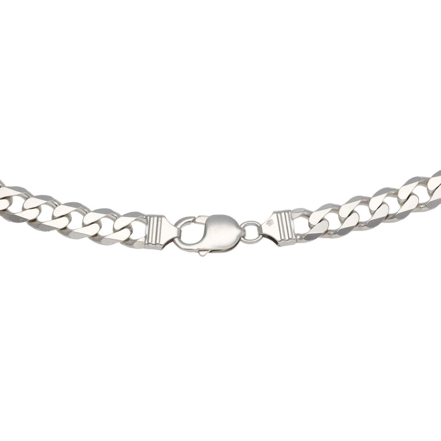 Silver Sterling Curb Chain 20"