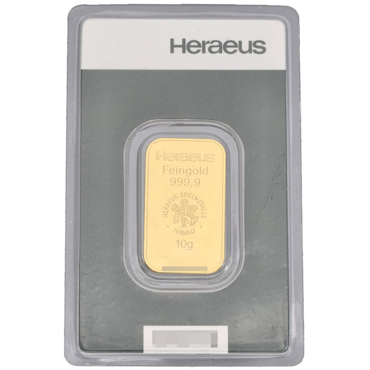 24ct 10g Gold Bar
