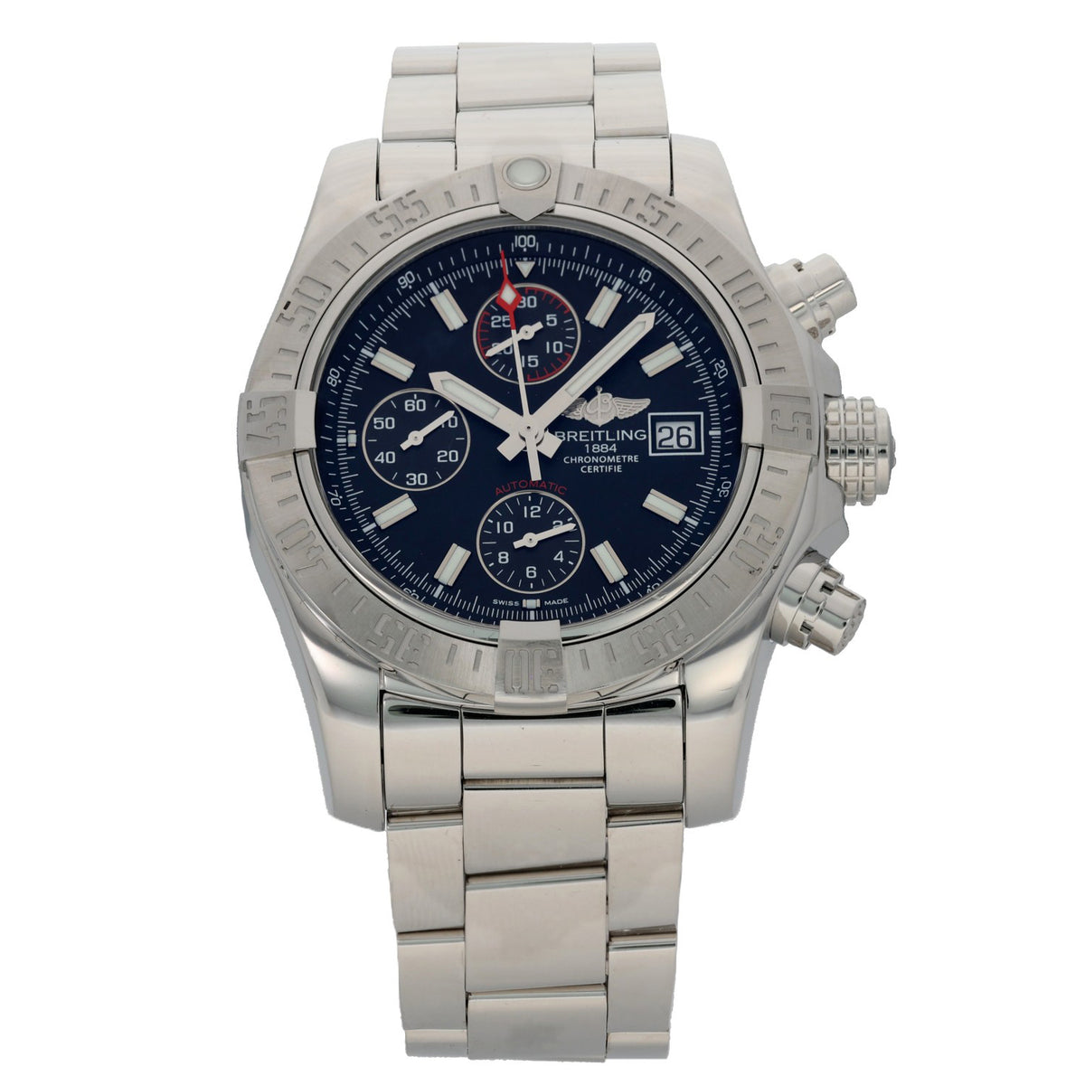 Breitling Avenger II A13381 43mm Stainless Steel Watch