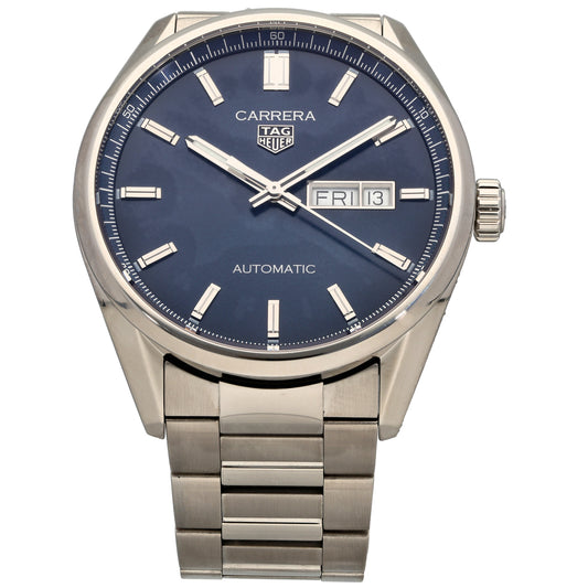 Tag Heuer Carrera WBN2012 41mm Stainless Steel Watch
