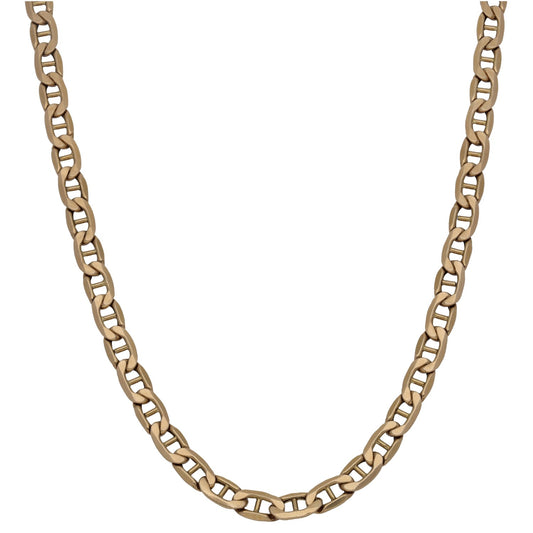 9ct Gold Anchor Chain 18"