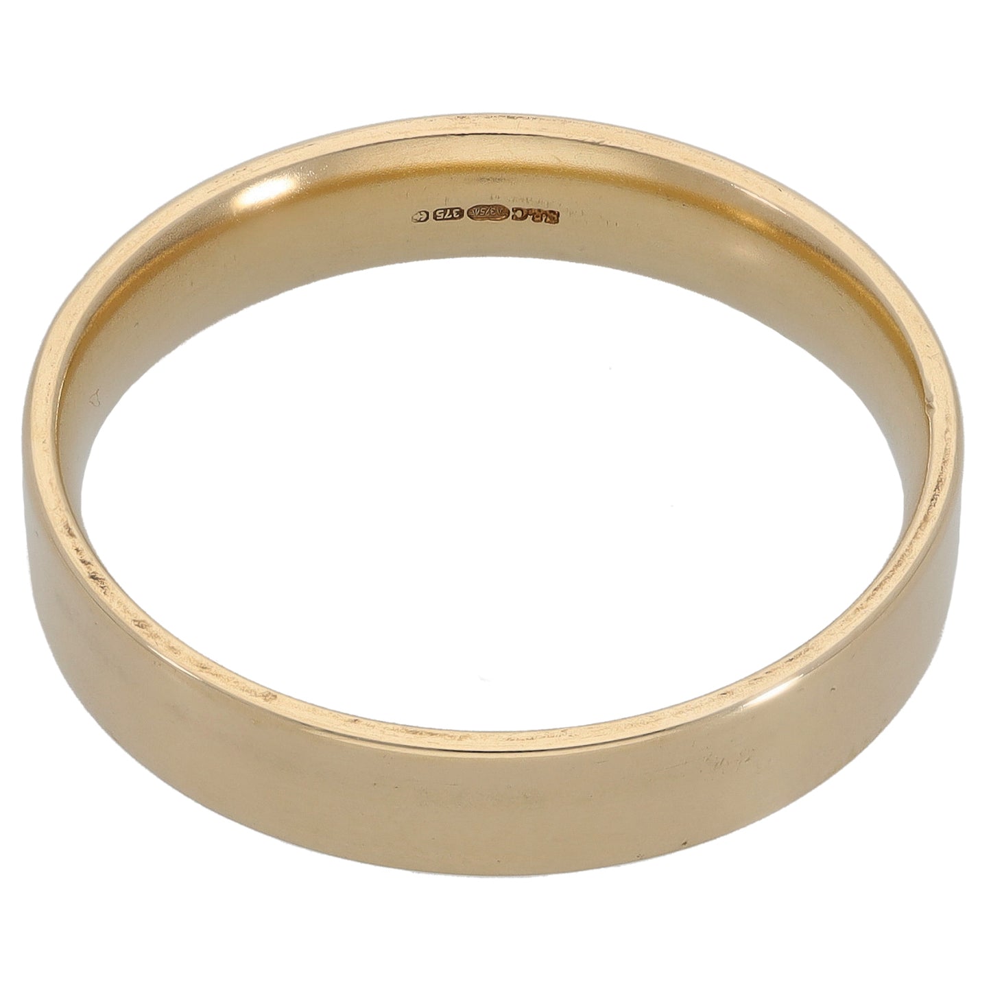 9ct Gold Plain Wedding Ring Size Z