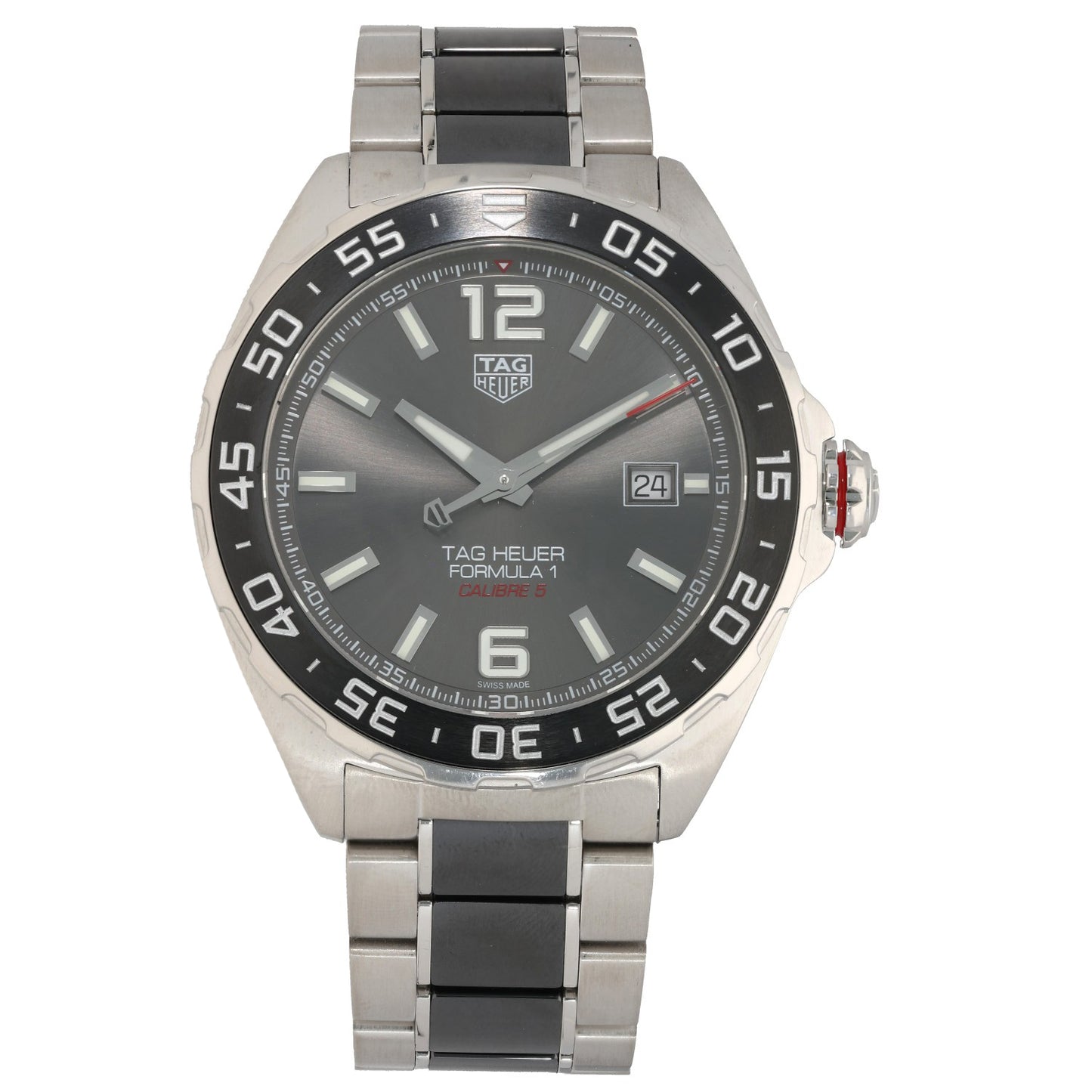 Tag Heuer Formula 1 WAZ2011 43mm Stainless Steel Watch