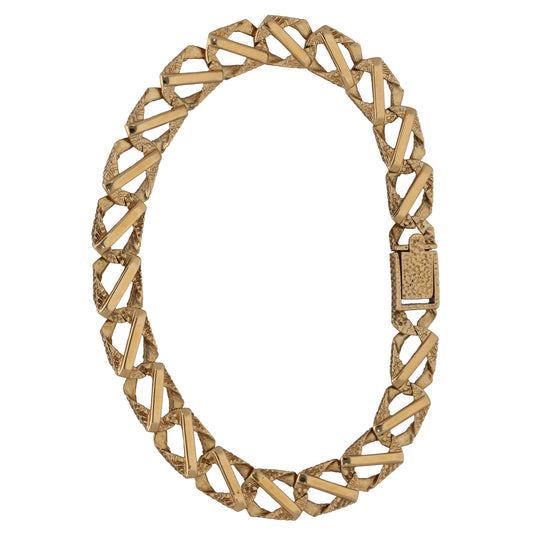 9ct Gold Curb Bracelet