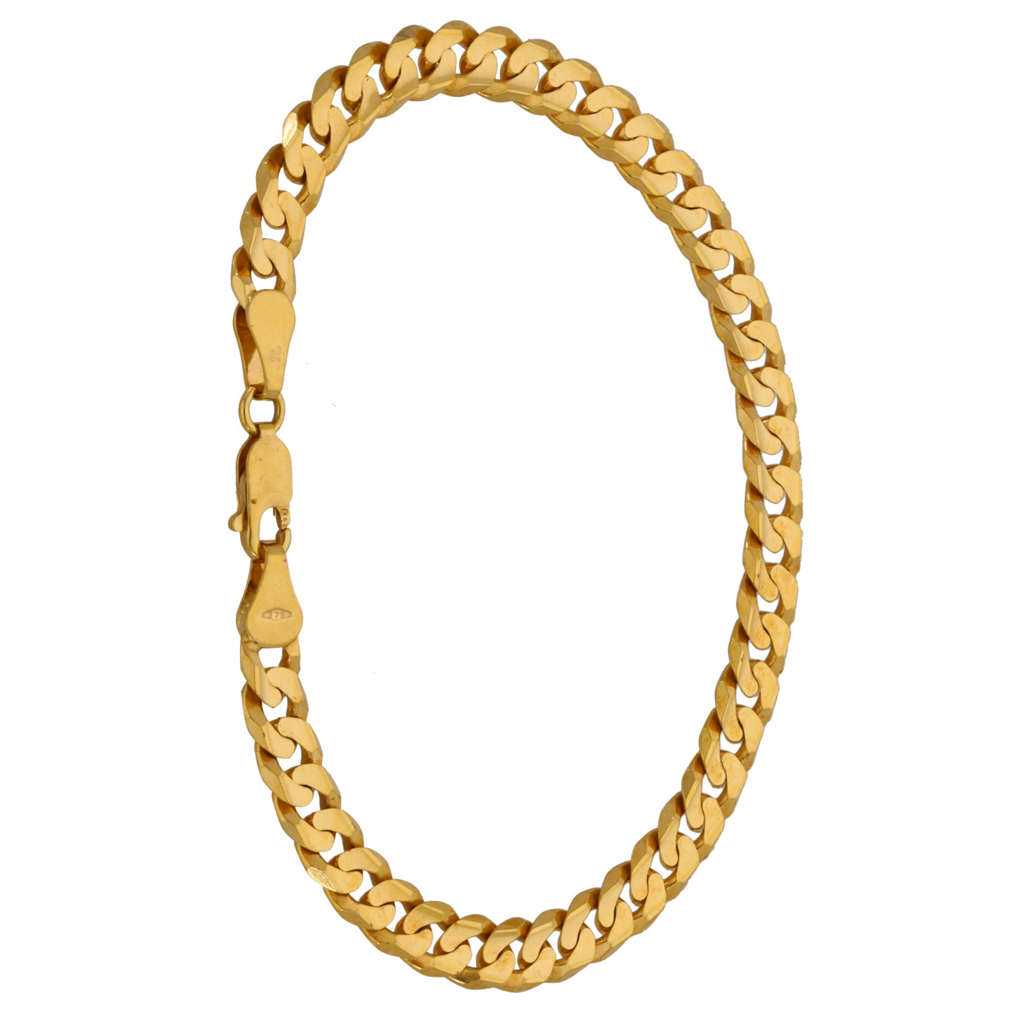 9ct Gold Curb Bracelet