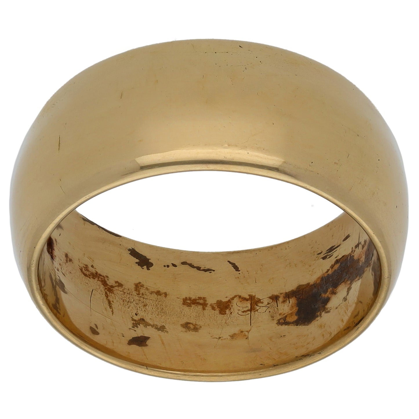 9ct Gold Plain Wedding Ring Size R