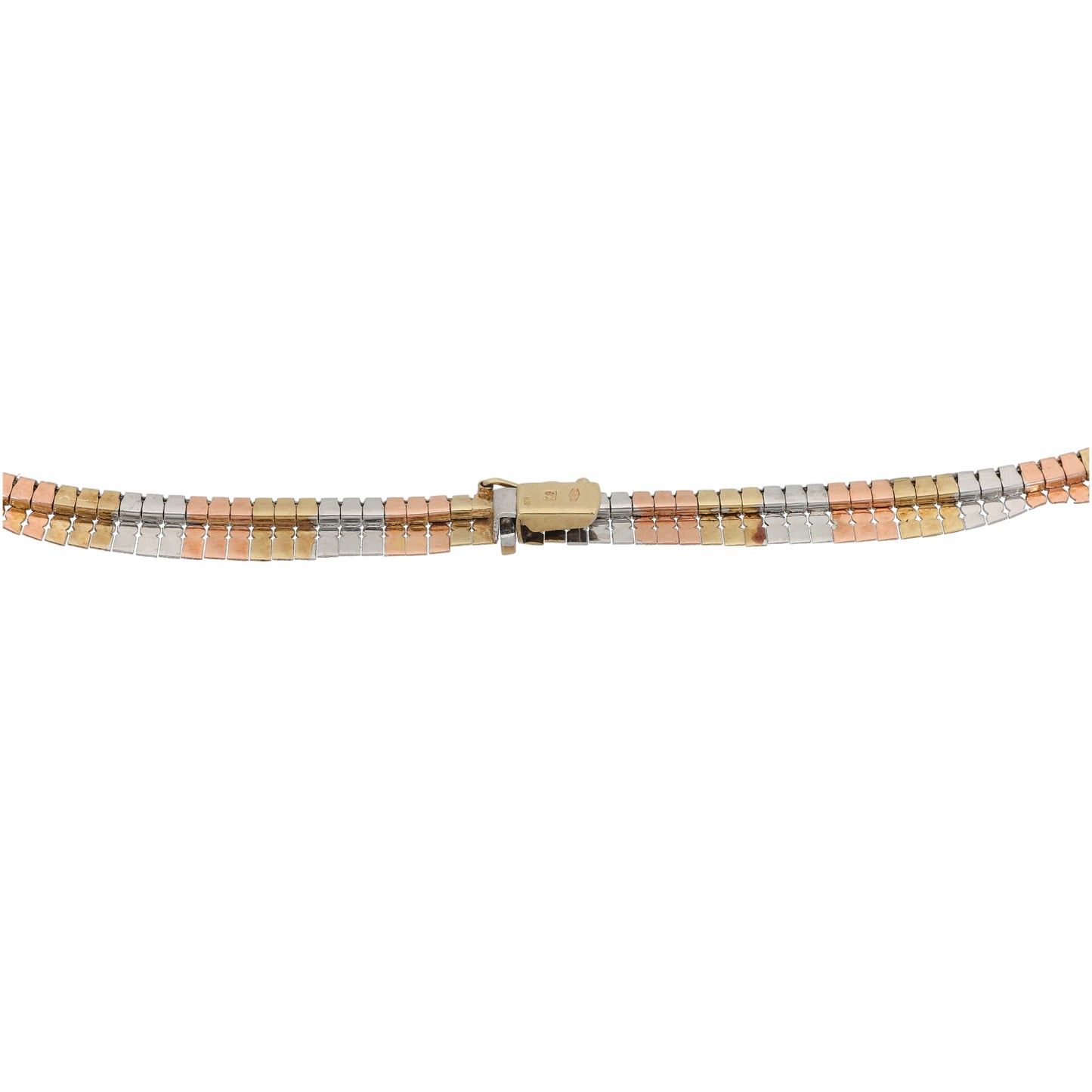 9ct Tricolour Gold Other Chain 17"