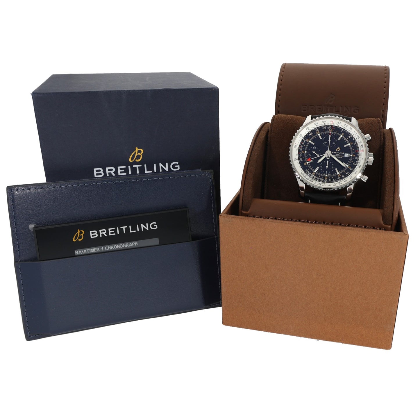 Breitling Navitimer World A24322 45mm Stainless Steel Watch
