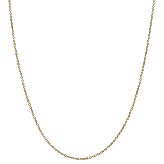 14ct Gold Trace Chain 18"