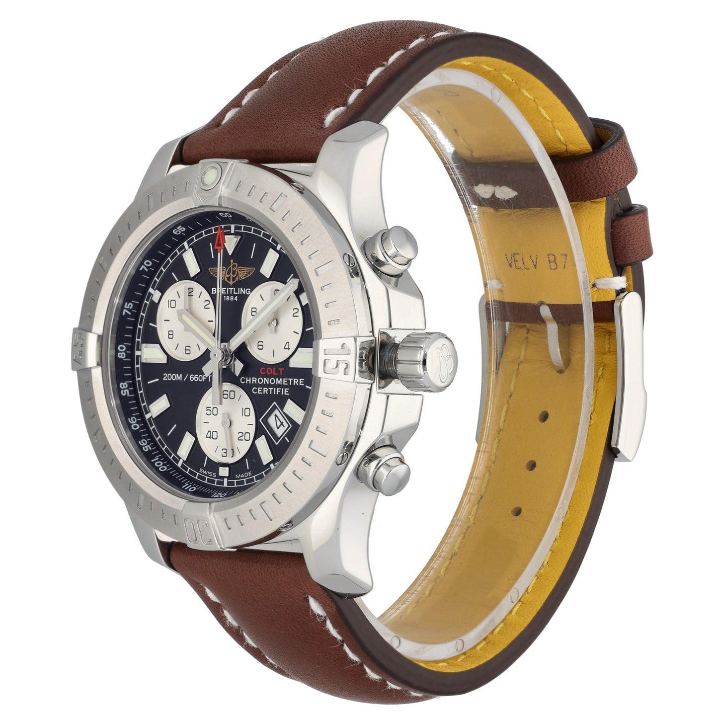 Breitling Colt Chronograph II A73388 44mm Stainless Steel Watch