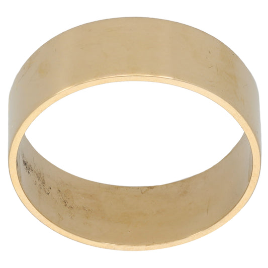 9ct Gold Plain Wedding Ring Size M