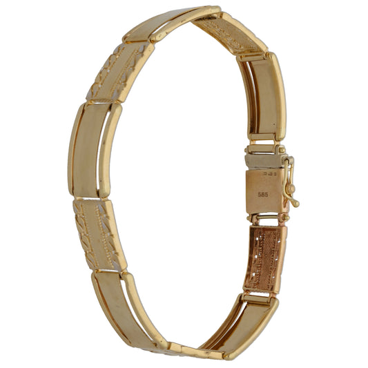 14ct Gold Fancy Bracelet