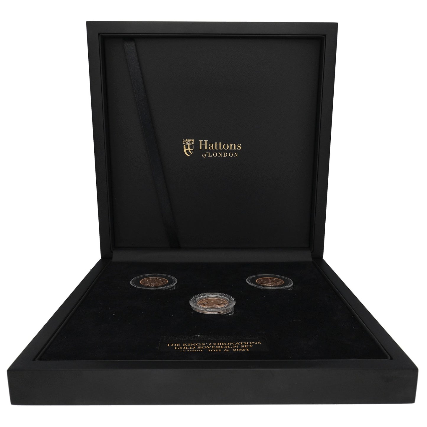 22ct Gold Three Kings Sovereign Coin Set