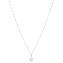 Load image into Gallery viewer, New 9ct White Gold Diamond Posy Pendant With Chain

