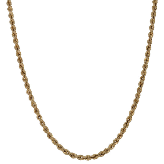 9ct Gold Rope Chain 24"