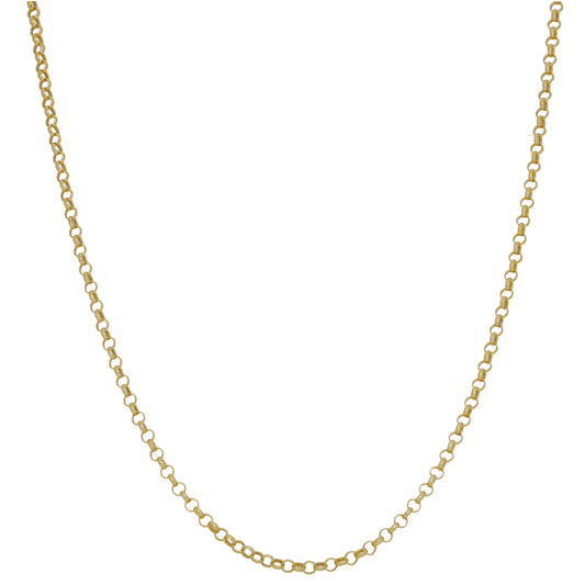 New 9ct Gold Belcher Chain 16"