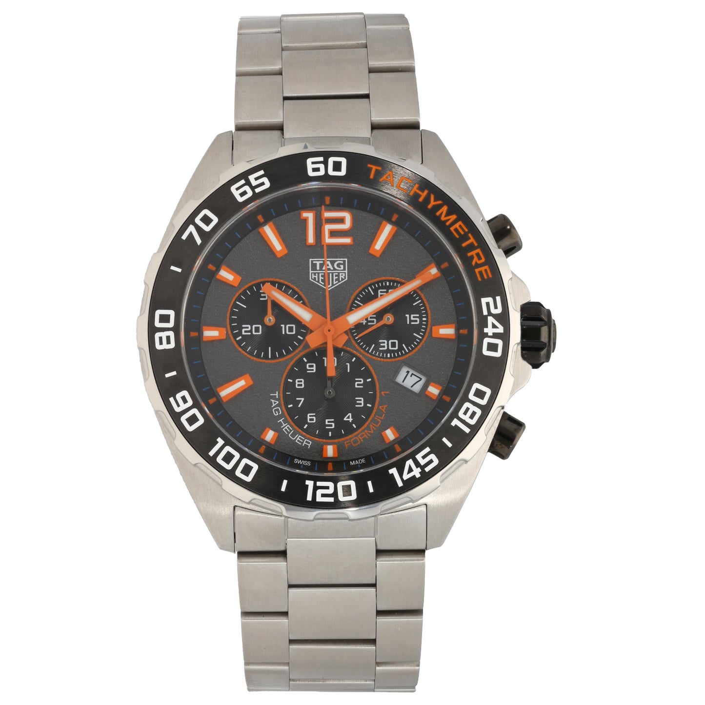 Tag Heuer Formula 1 CAZ101AH 43mm Stainless Steel Watch