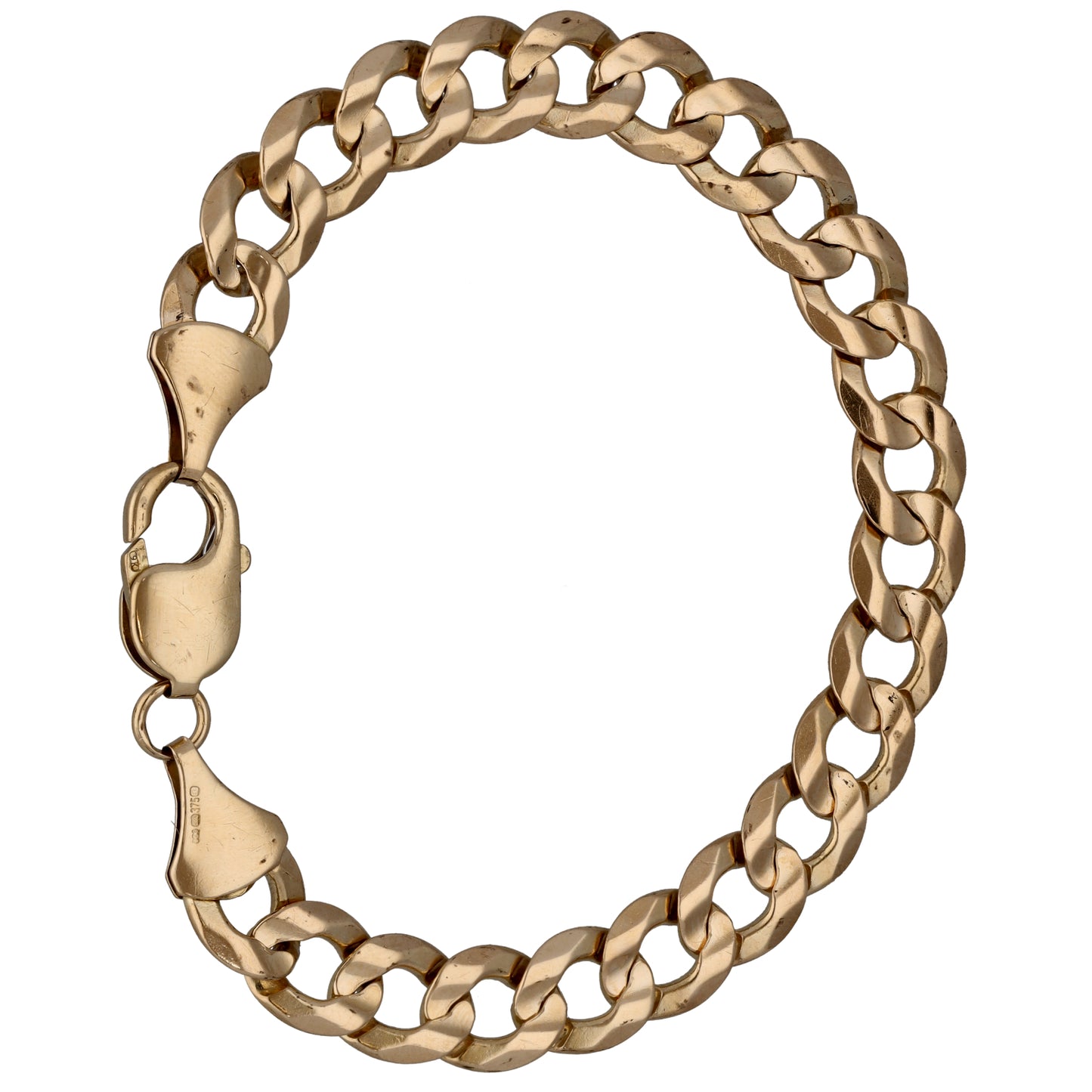 9ct Gold Curb Bracelet