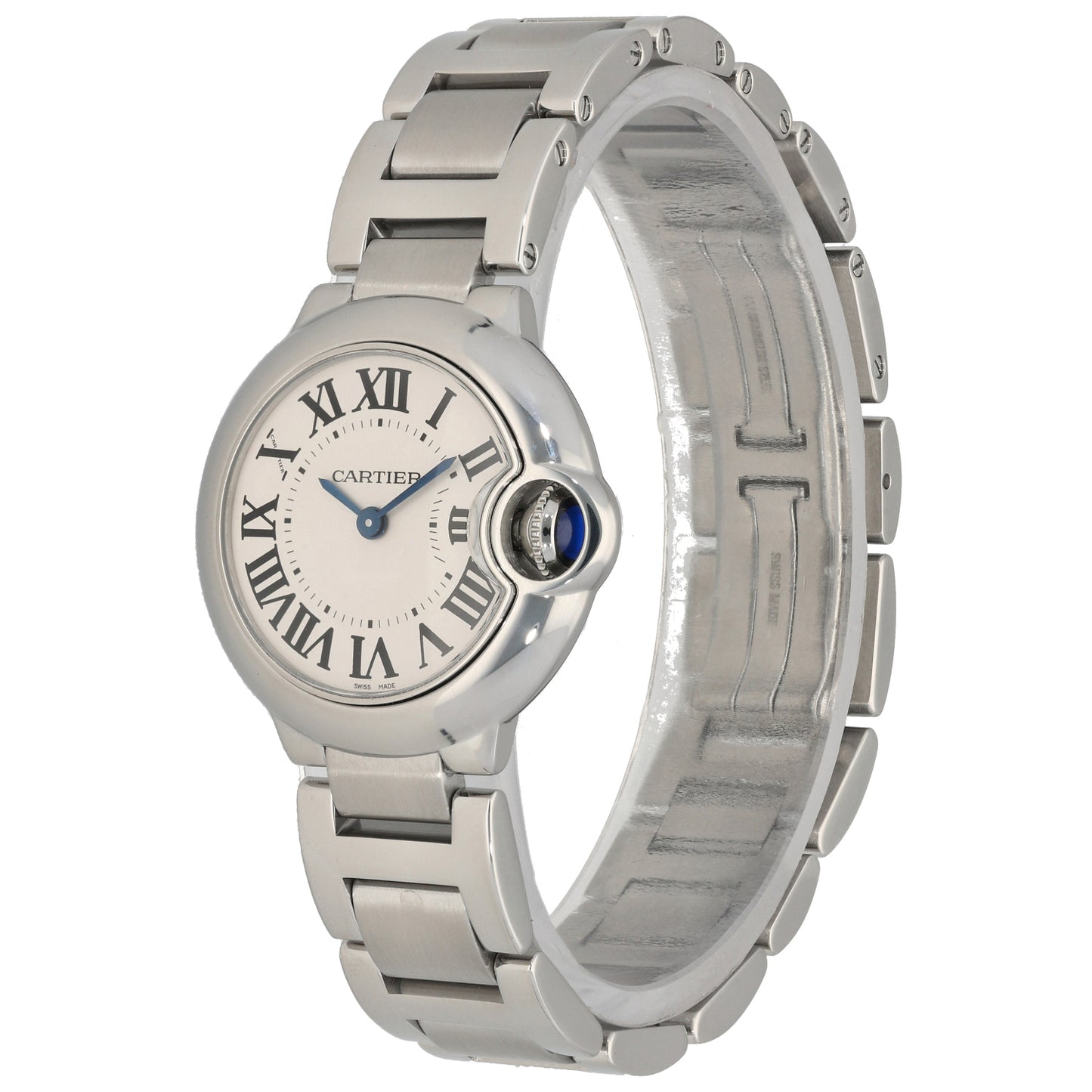 Cartier Ballon Bleu W69010Z4 28mm Stainless Steel Watch