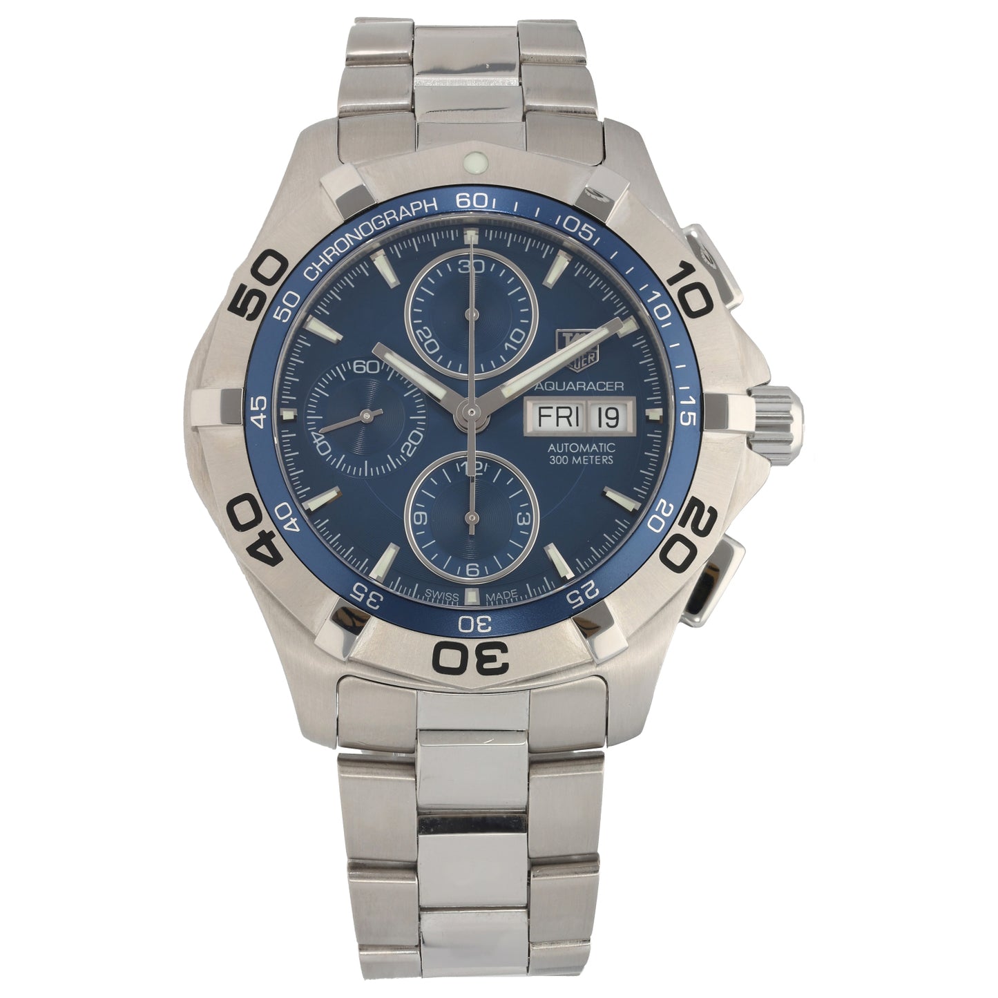 Tag Heuer Aquaracer CAF2012 43mm Stainless Steel Watch
