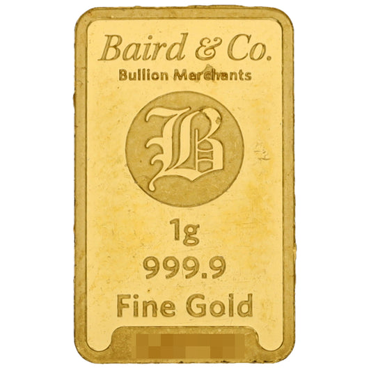 24ct 1g Gold Bar